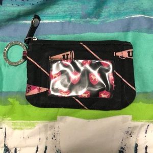 VS Pink I D holder change purse